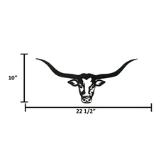 Load image into Gallery viewer, Longhorn Head Cutout Adornment