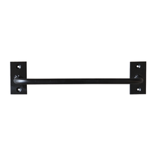 Load image into Gallery viewer, Metal Adornments - Black Towel Bar 2