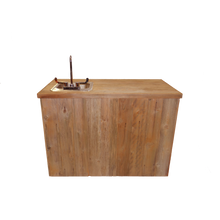 Load image into Gallery viewer, WET BAR - DOUBLE W/SINK - BLACK