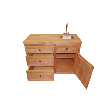 Load image into Gallery viewer, WET BAR - DOUBLE W/SINK - BLACK