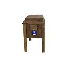 Load image into Gallery viewer, Single Rustic Cooler - Brown - Stained
