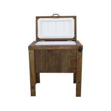 Load image into Gallery viewer, Single Rustic Cooler - Walnut Stain - Houston, TX Cutout