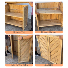 Load image into Gallery viewer, FOLDABLE OUTDOOR BAR - Snow White