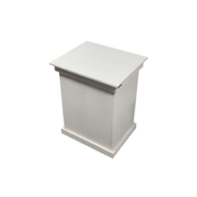 Load image into Gallery viewer, Single Trash Can - White