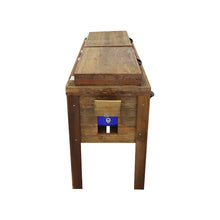 Load image into Gallery viewer, Double Rustic Cooler - Walnut Stain