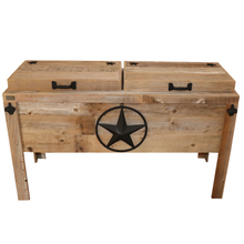 Load image into Gallery viewer, Double Cooler with Steel Star with Rope - Black
