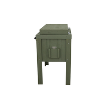Load image into Gallery viewer, Single Rustic Cooler - Sagebrush Green - Houston, TX Cutout