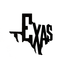 Load image into Gallery viewer, 10-1/2&quot; TEXAS CUTOUT - BLACK