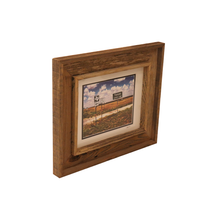 Load image into Gallery viewer, Wooden Double Frame Matte Image Street Sign