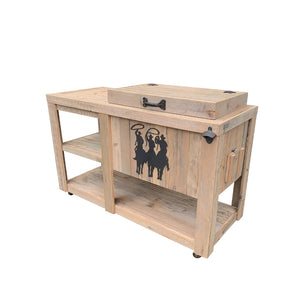 Single Cooler with Table - Tres Hombres