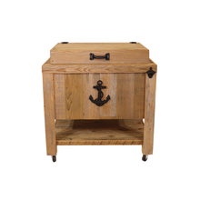 Load image into Gallery viewer, Frio Rustic Coolers - 45 Quart - Sea Anchor - Black