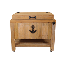 Load image into Gallery viewer, Rustic Frio Coolers - 65 Quart - Sea Anchor - Black