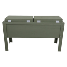 Load image into Gallery viewer, Double Rustic Cooler - Sage brush green 