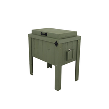 Load image into Gallery viewer, single rustic cooler, sagebrush green
