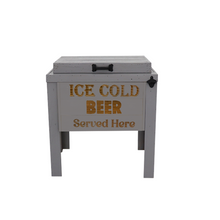 Load image into Gallery viewer, rustic single cooler, stonehedge grey, engraved