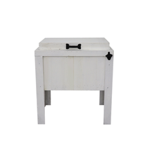 Load image into Gallery viewer, Single Rustic Cooler - White 