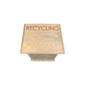 Single Recycle Can w/ Engraving